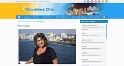 Desktop Screenshot of alcaldesa.vinadelmarchile.cl